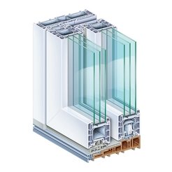 PremiDoor 88 - presjek profila
