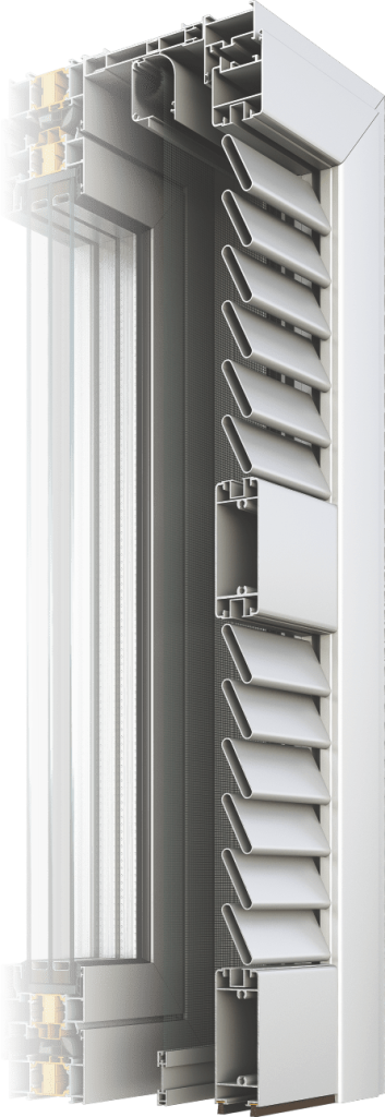 SMARTIA M9300 grilje - presjek profila