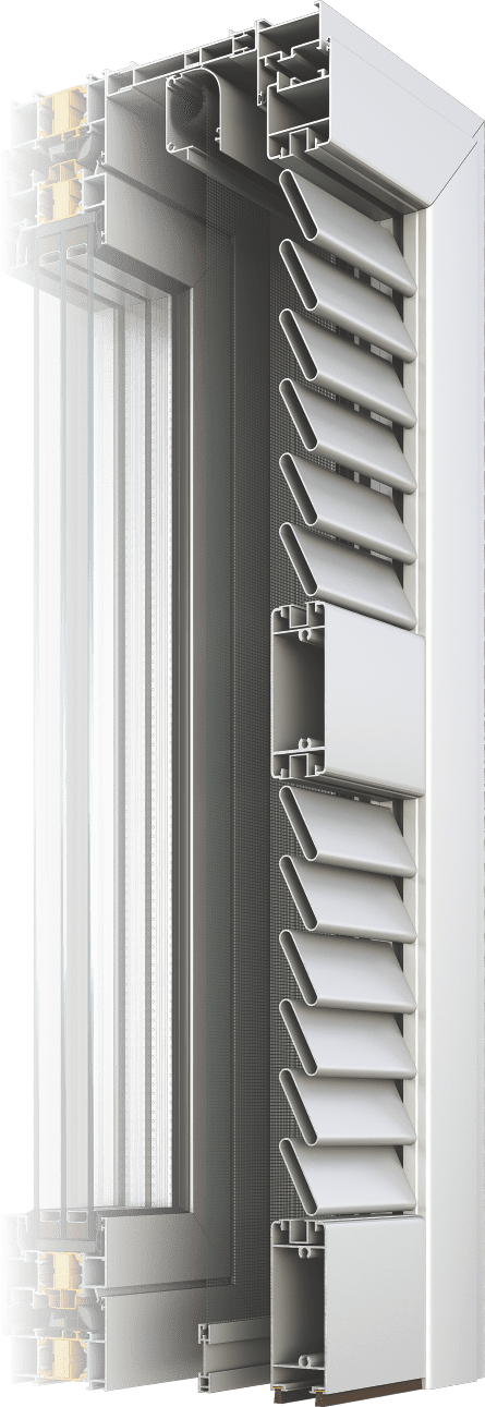 SMARTIA M9300 grilje - presjek profila